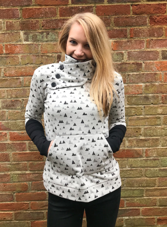 Holly's Cosy Winter Casey Sweater by Experimental Space Patterns
