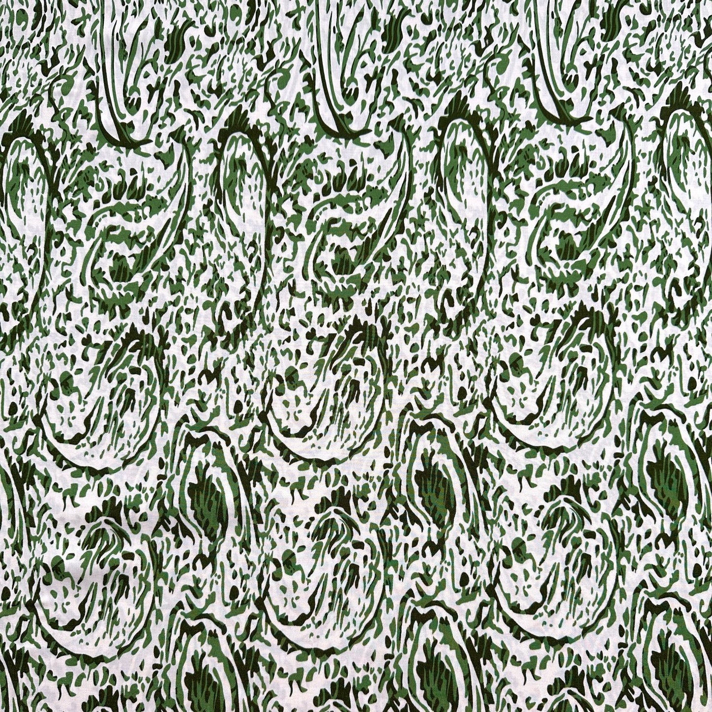Elena Viscose Lawn Fabric in Green
