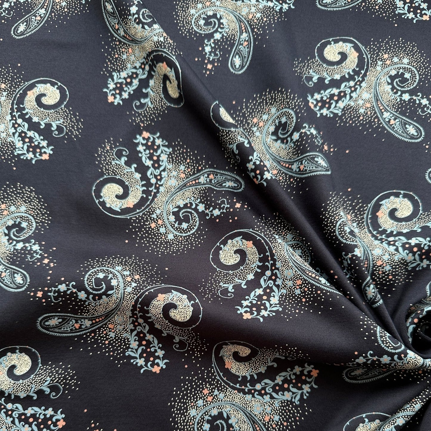 Larissa Mercerised Cotton Jersey Fabric