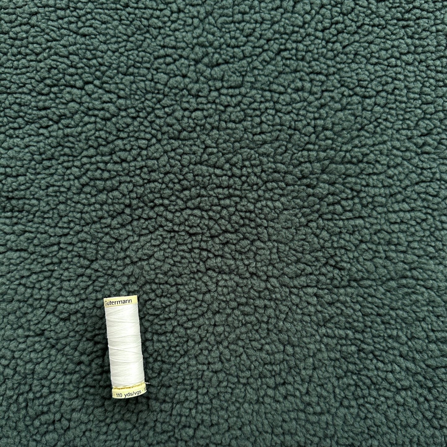 Teddy Fleece in Moss Green