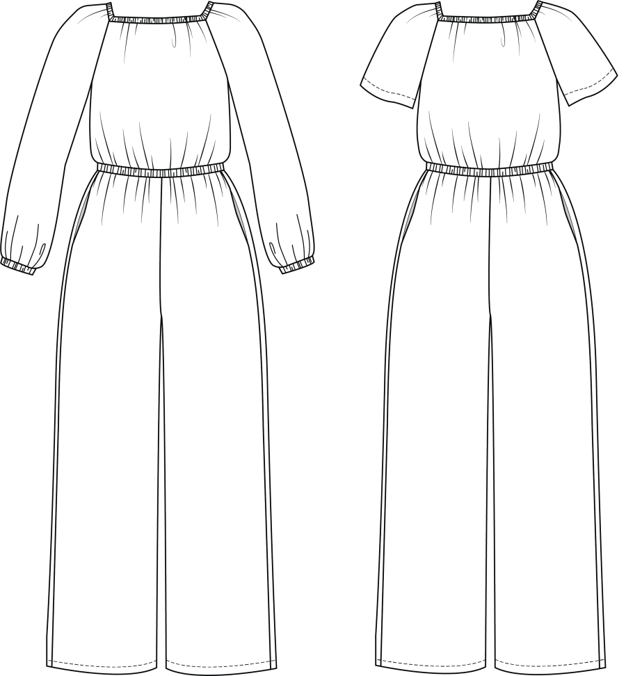 Avenir Jumpsuit Sewing Pattern - Friday Pattern Company