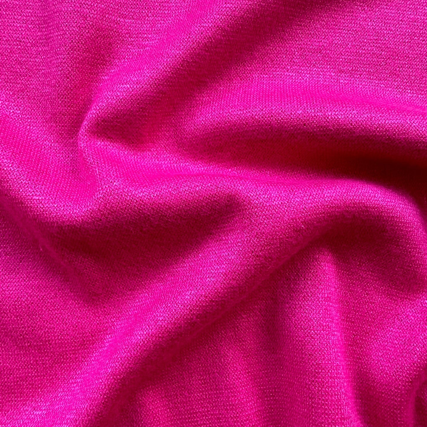 Viscose Blend Knit Fabric in Cerise