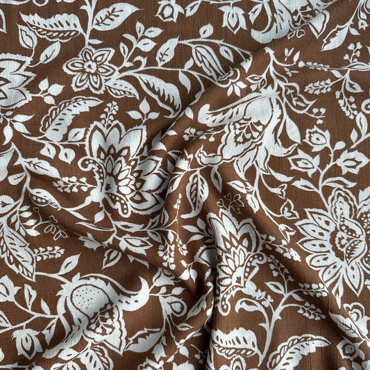 Beth Crinkle Viscose Fabric