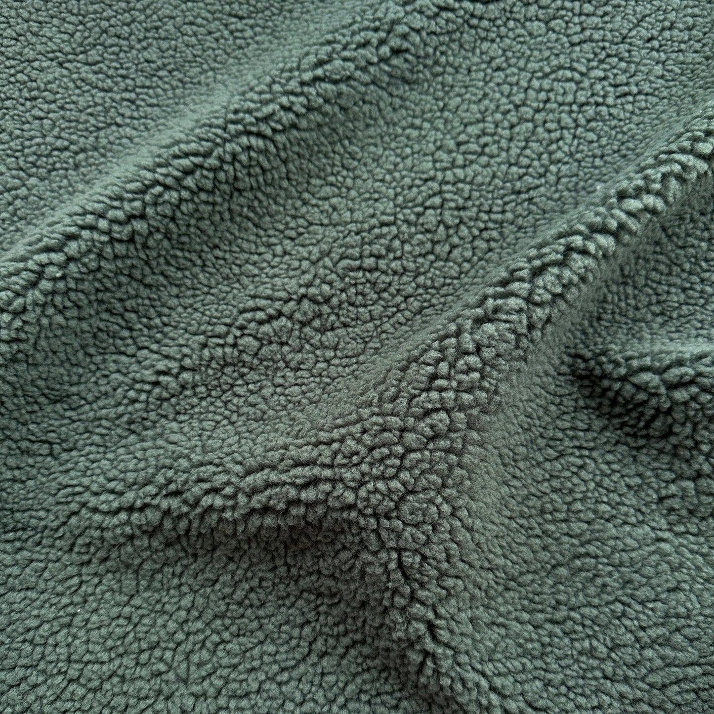 Teddy Fleece in Moss Green