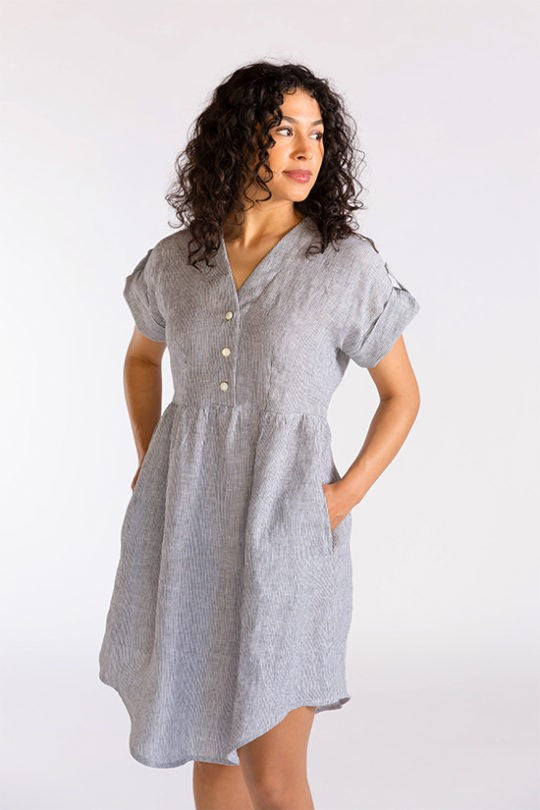 Fringe Dress and Blouse Sewing Pattern - Chalk and Notch