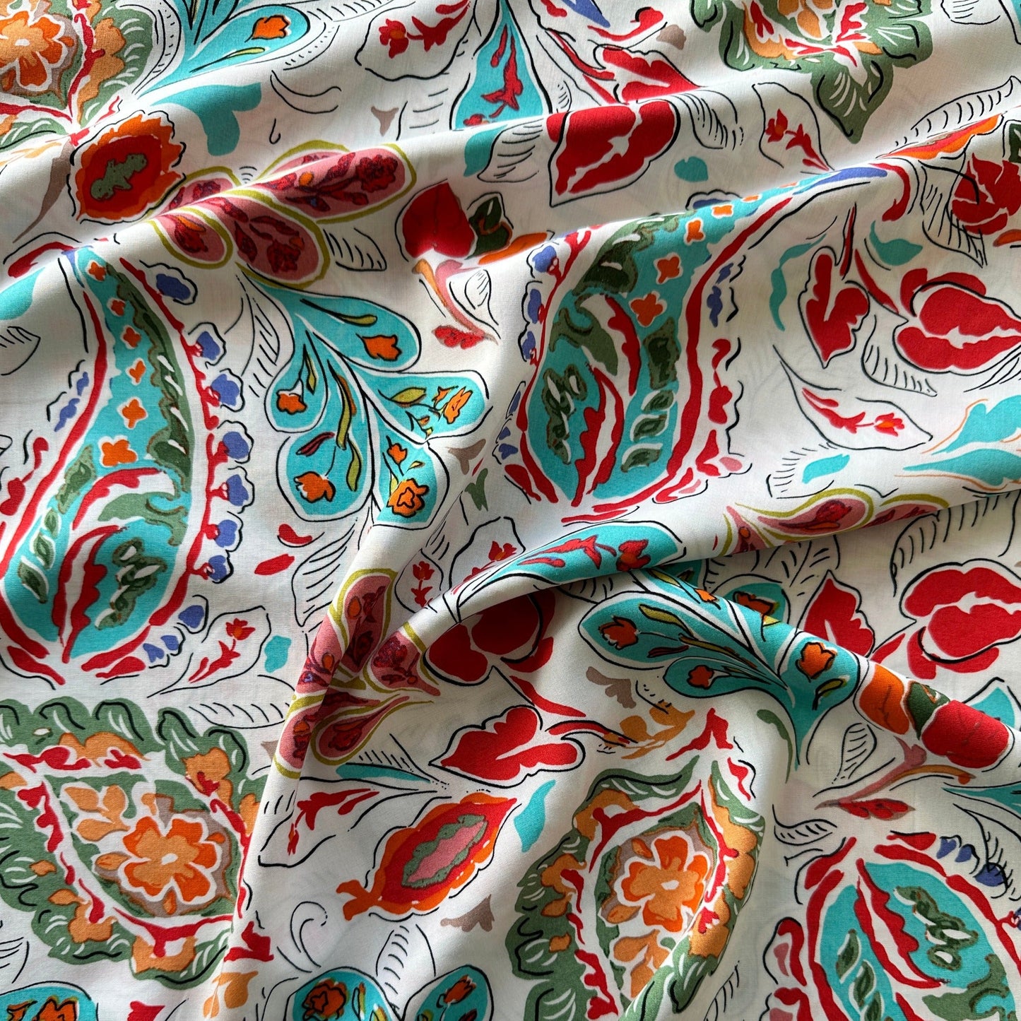 Clare Viscose Fabric - 45cm piece