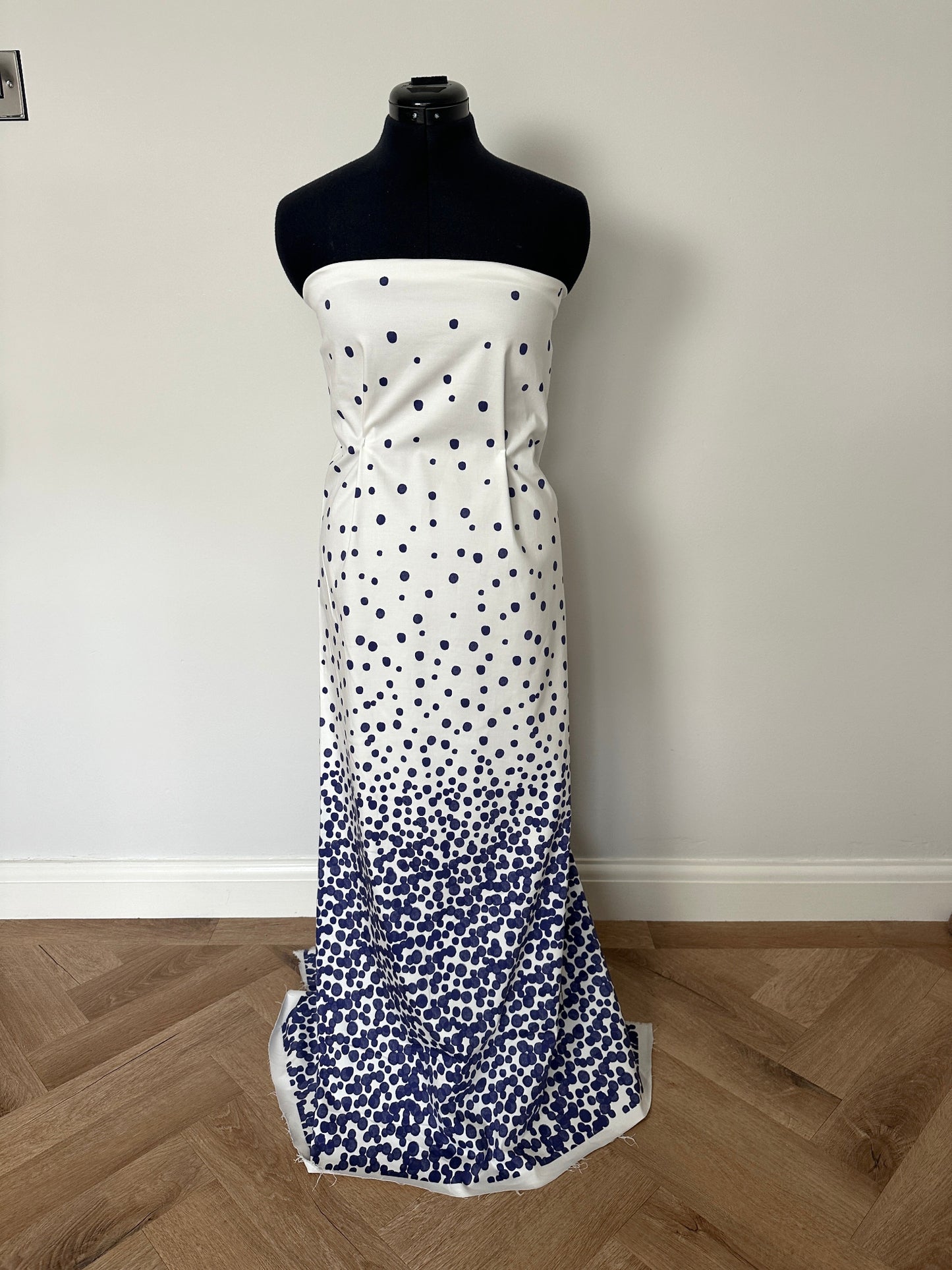 Dotty Stretch Cotton Fabric Panel