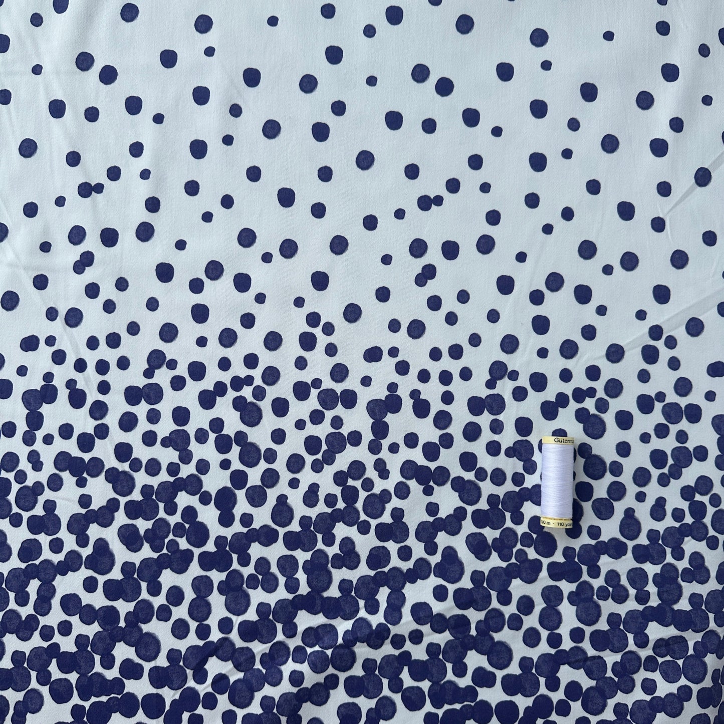 Dotty Stretch Cotton Fabric Panel