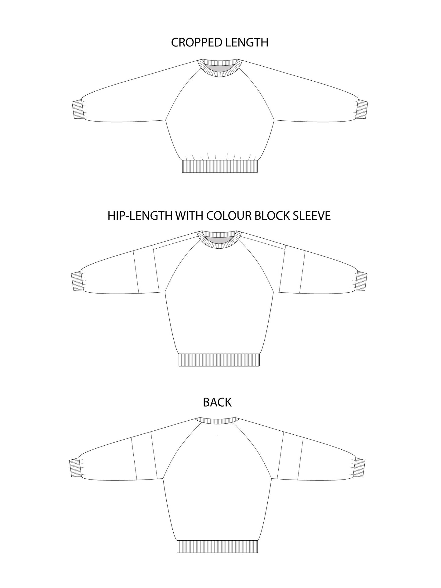 Drew Sweatshirt Sewing Pattern - Tilly and the Buttons