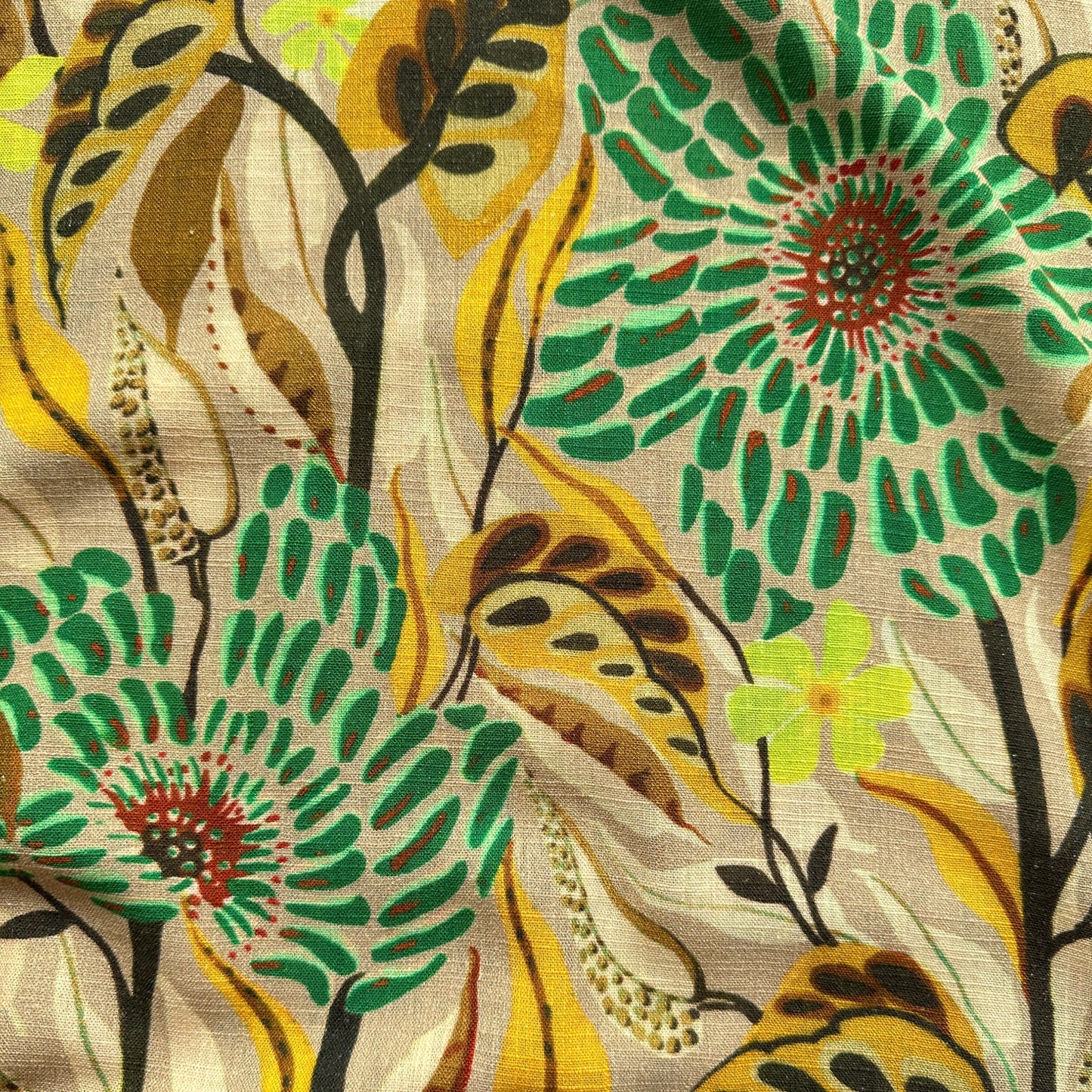 Emma Viscose Linen Fabric