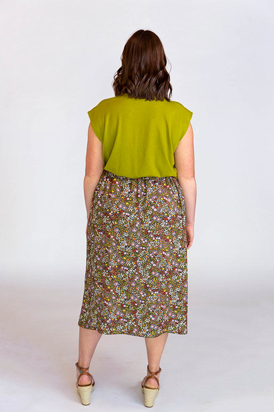 Evelyn Skirt Sewing Pattern - Chalk and Notch