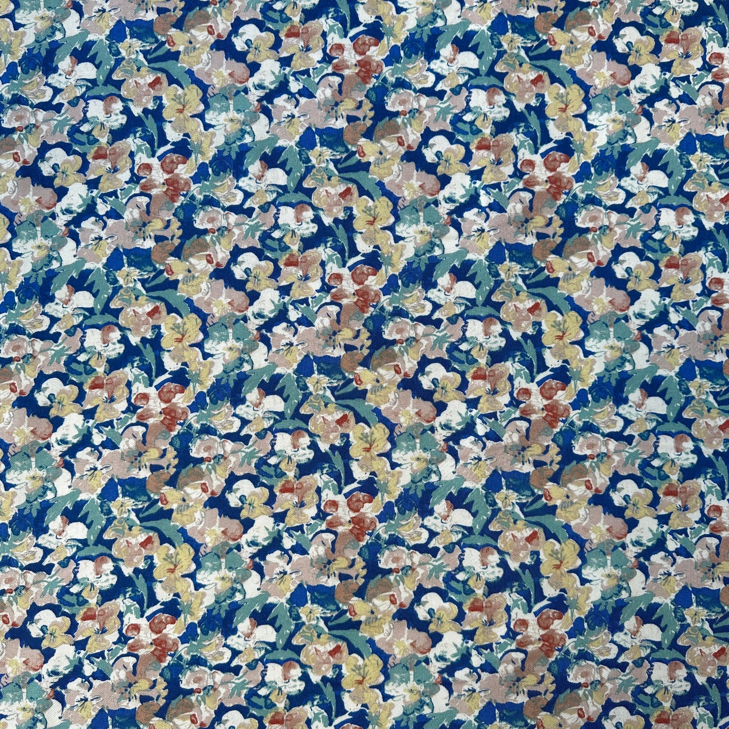 Floral Viscose Twill Fabric