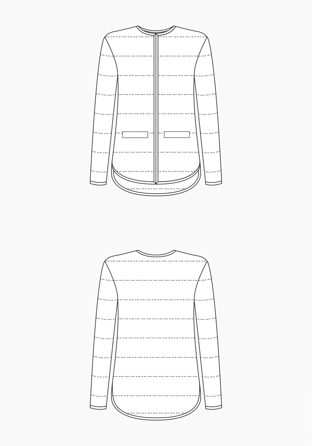 Tamarack Jacket Sewing Pattern (Size 0-18) - Grainline Studio