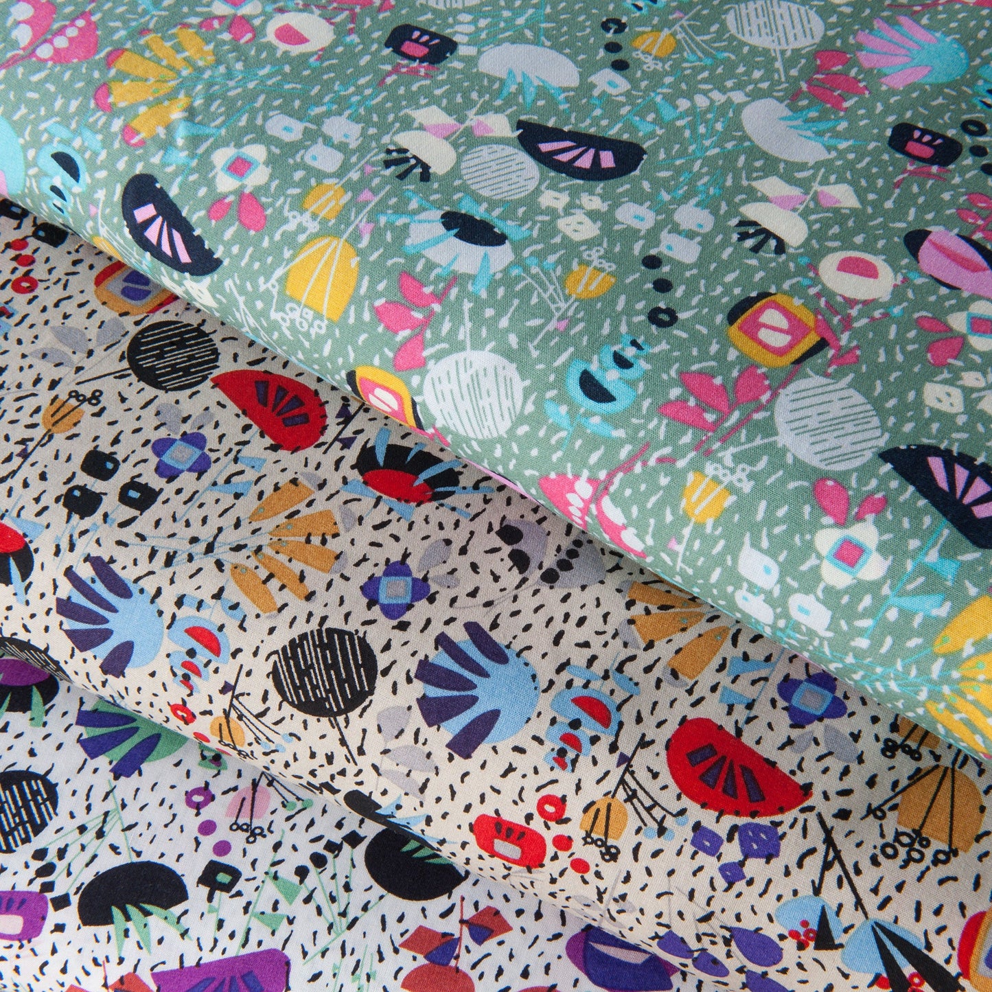 Imogen Viscose Fabric in White - 1.25m