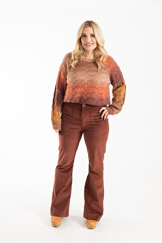 Isle Jeans Sewing Pattern - Chalk and Notch