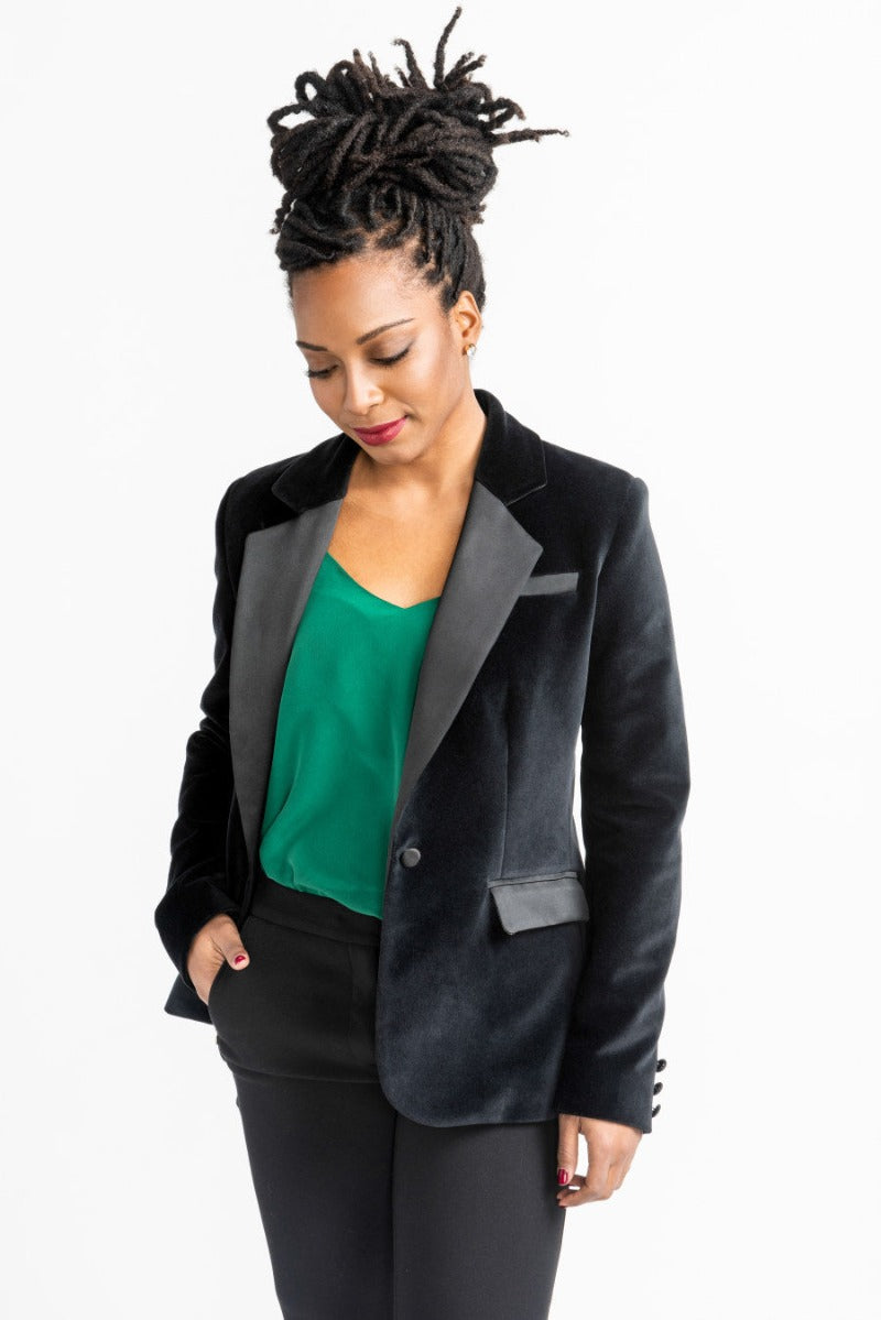 Jasika Blazer Sewing Pattern - Closet Core Patterns
