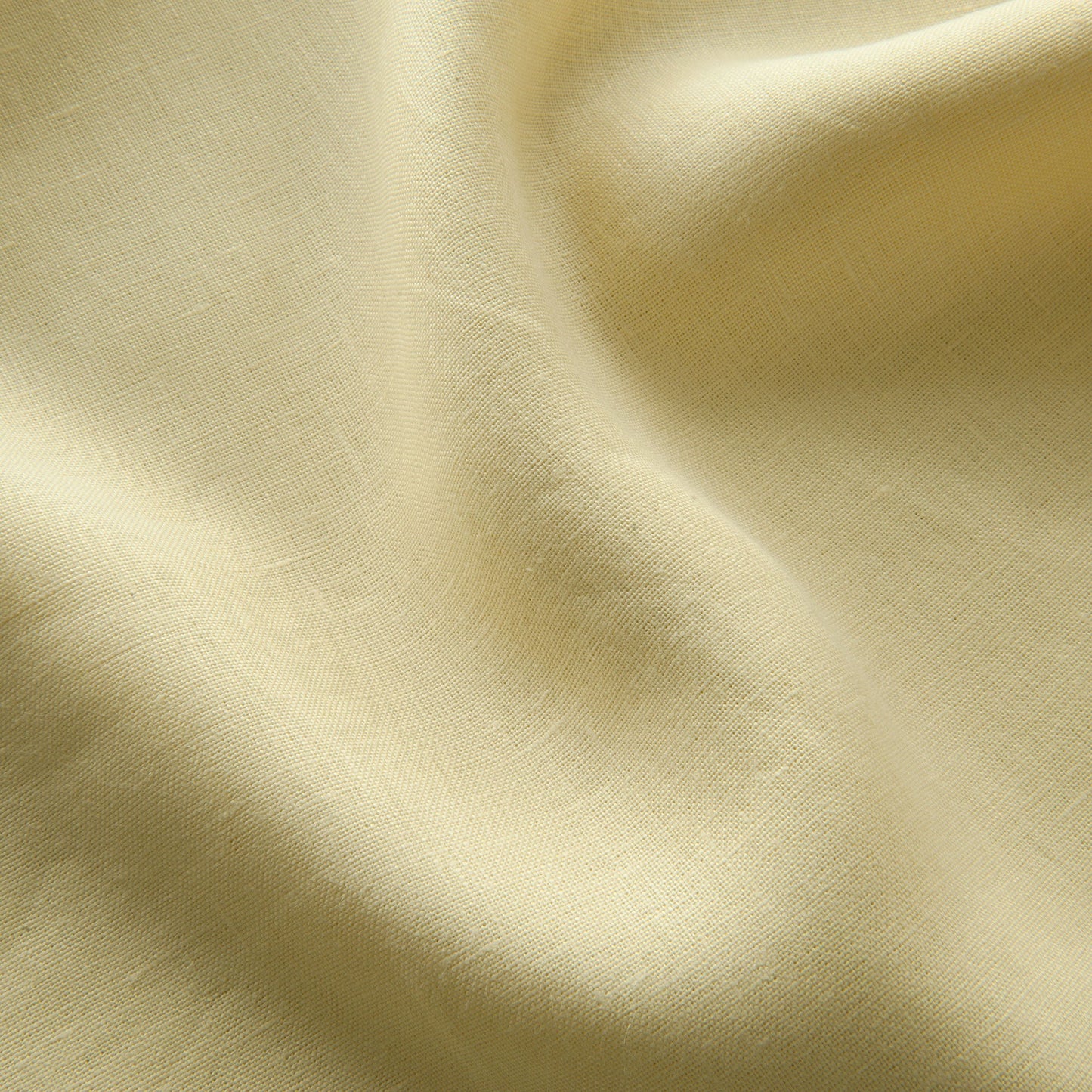 Irish Linen Fabric in Lemon - 2.45m