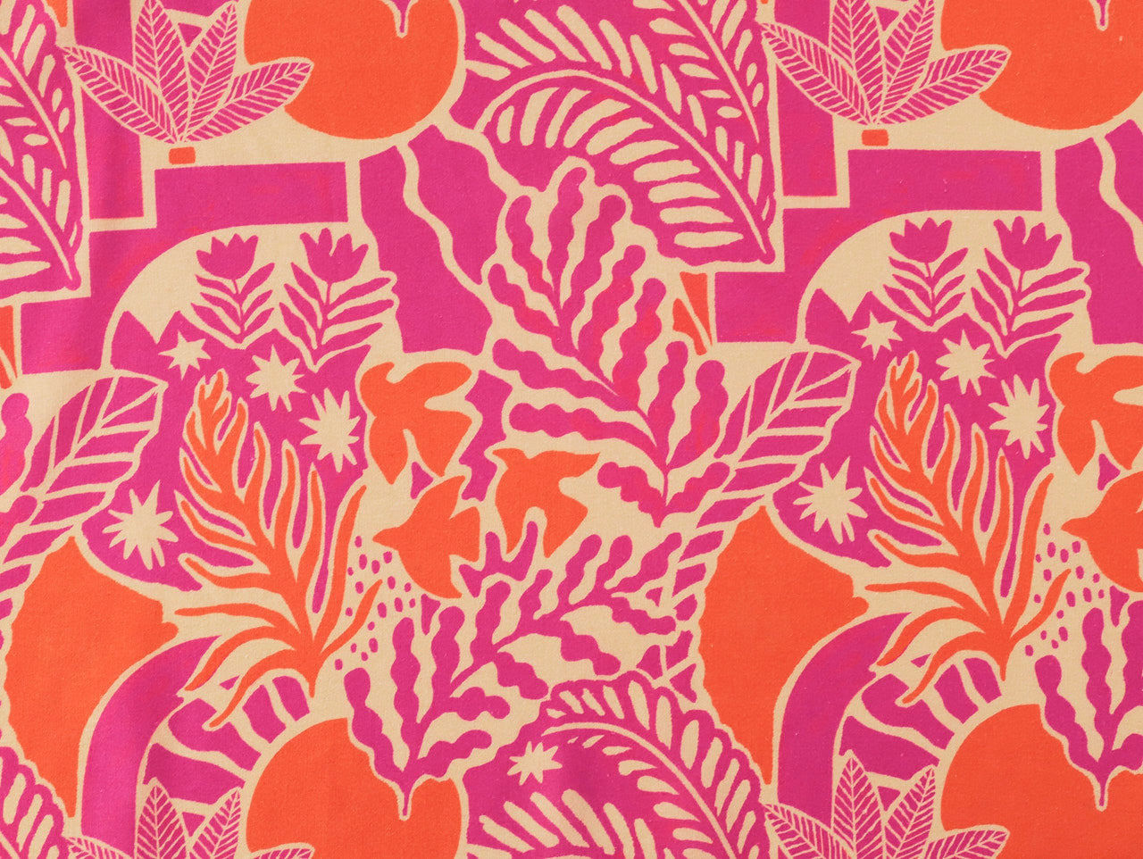 Enri Viscose Linen Fabric in Magenta - Fabric Godmother