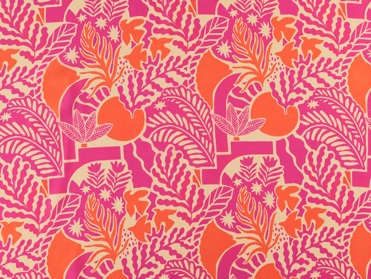 Enri Viscose Linen Fabric in Magenta - Fabric Godmother