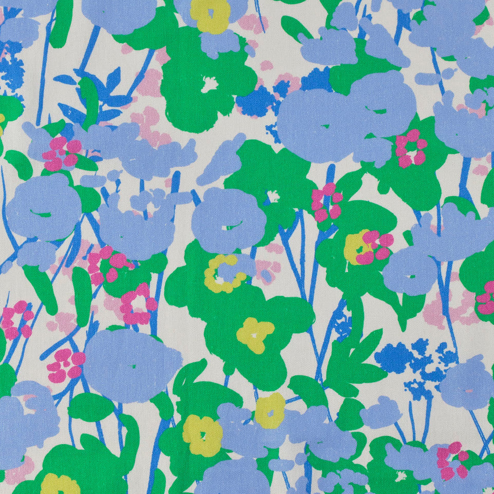 Melissa Linen Viscose Fabric in Emerald - Fabric Godmother