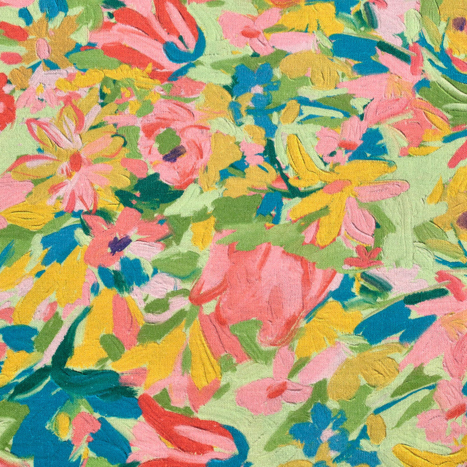 Georgia Linen Viscose Fabric in Pistachio - Fabric Godmother