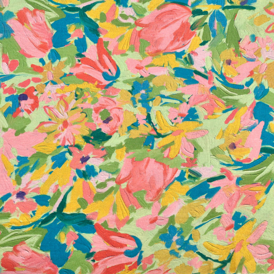Georgia Linen Viscose Fabric in Pistachio - Fabric Godmother