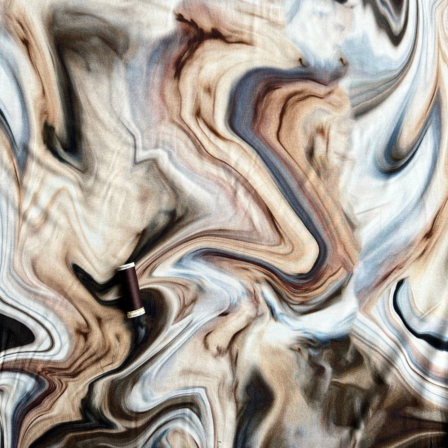Marble Viscose Jersey Fabric
