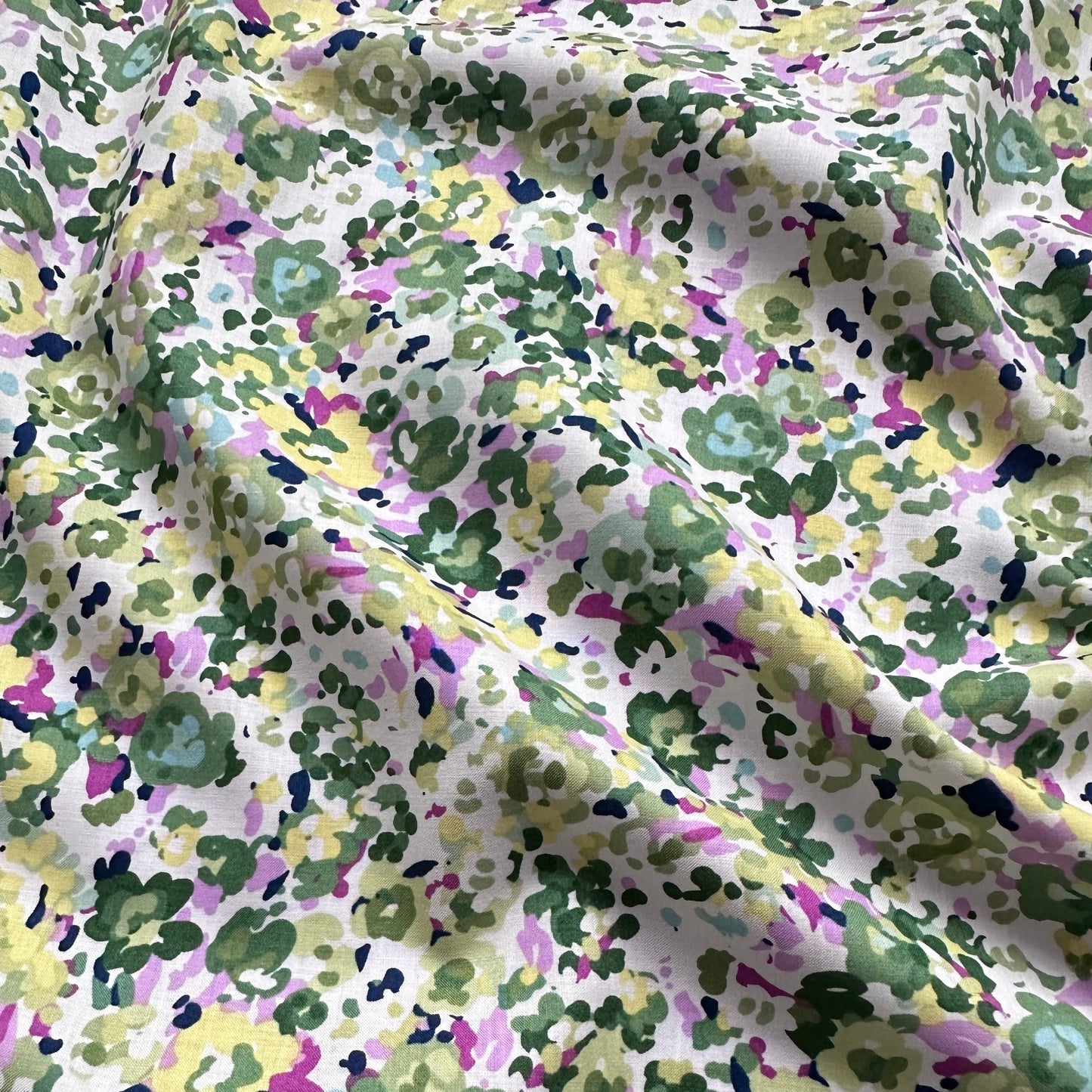 Melody Pima Cotton Lawn Fabric in Green