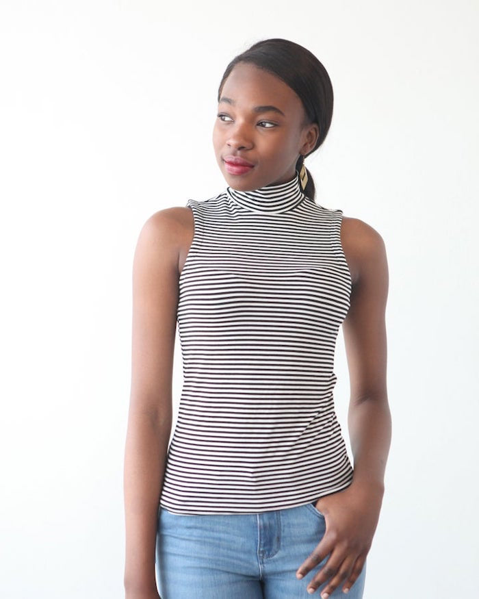 Nikko Top and Dress Sewing Pattern - True Bias