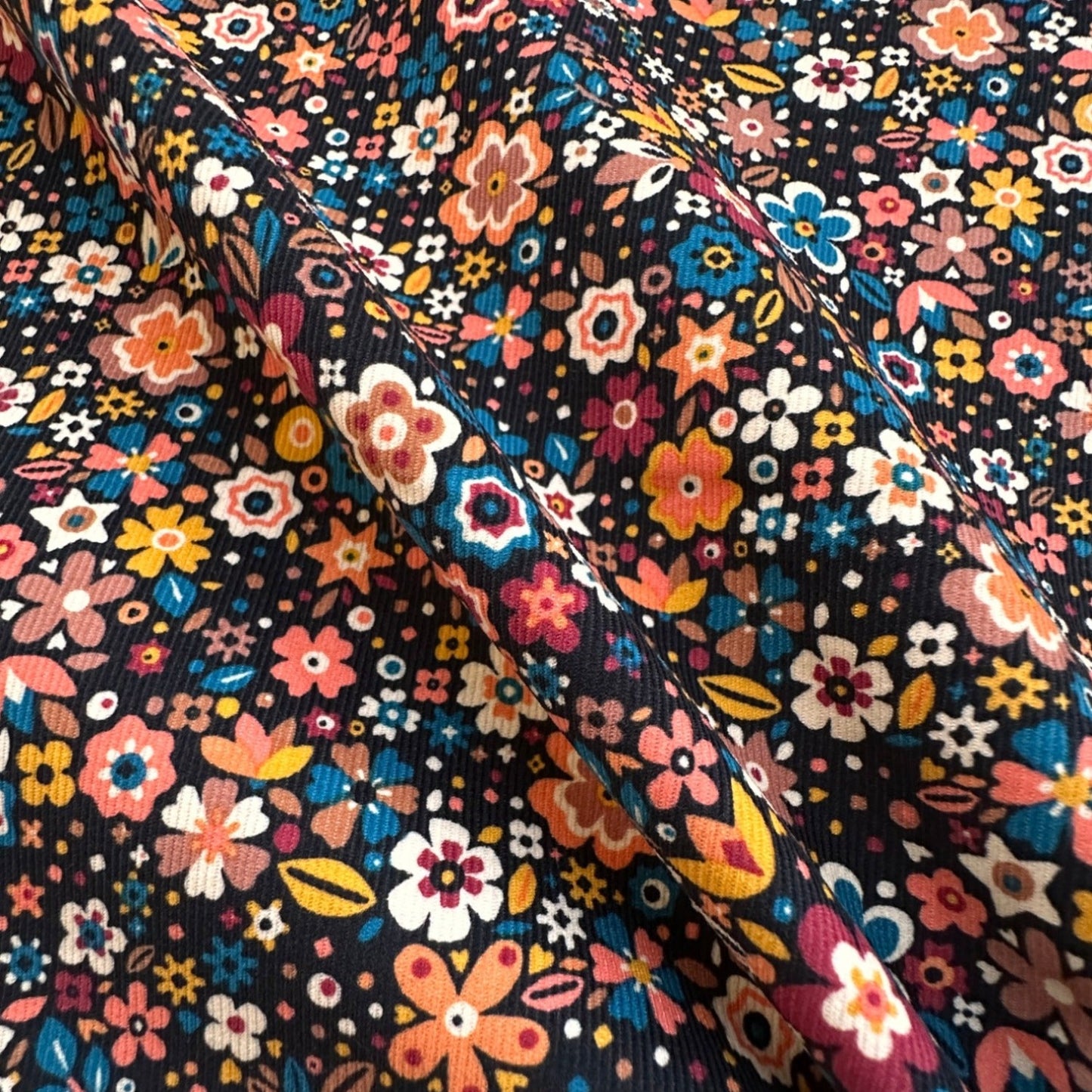 Florali 21 Wale Corduroy Fabric in Coco - Dashwood Studio / Sholto Drumlanrig
