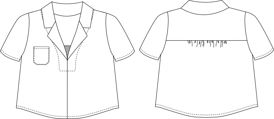 The Donny Shirt Sewing Pattern - Friday Pattern Company