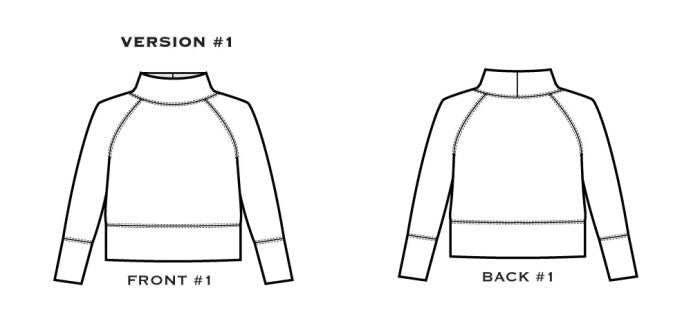 Toaster Sweaters 1 & 2 Curvy Fit Sewing Pattern - Sew House Seven