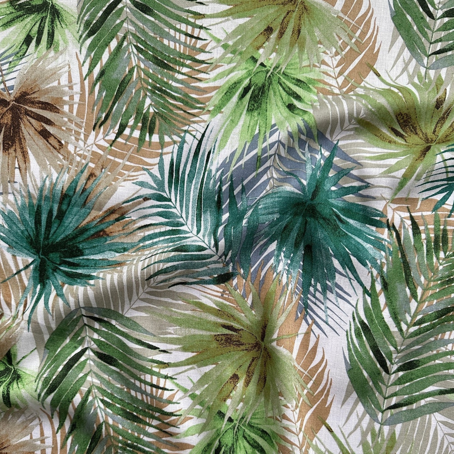 Willow Linen Viscose Fabric in Ivory