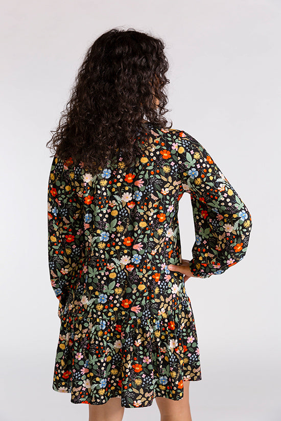 Wren Blouse and Dress Sewing Pattern - Chalk and Notch