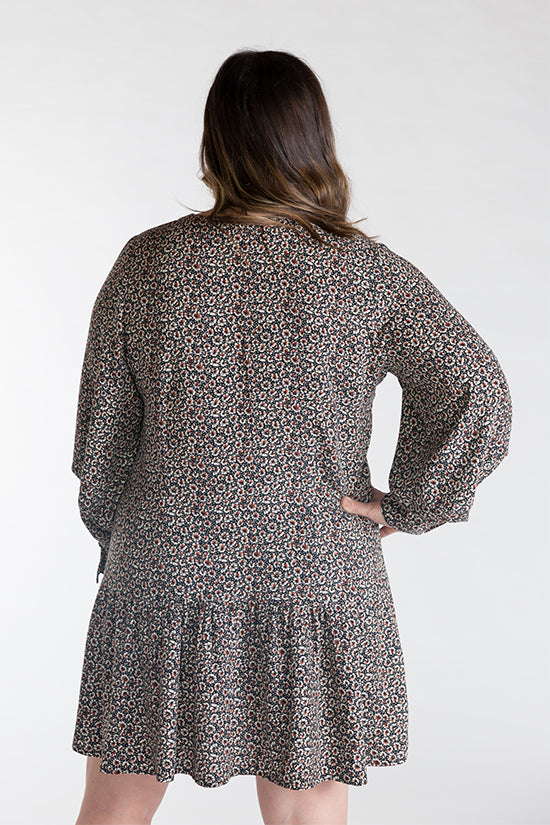 Wren Blouse and Dress Sewing Pattern - Chalk and Notch