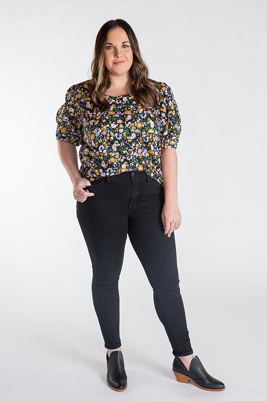 Wren Blouse and Dress Sewing Pattern - Chalk and Notch