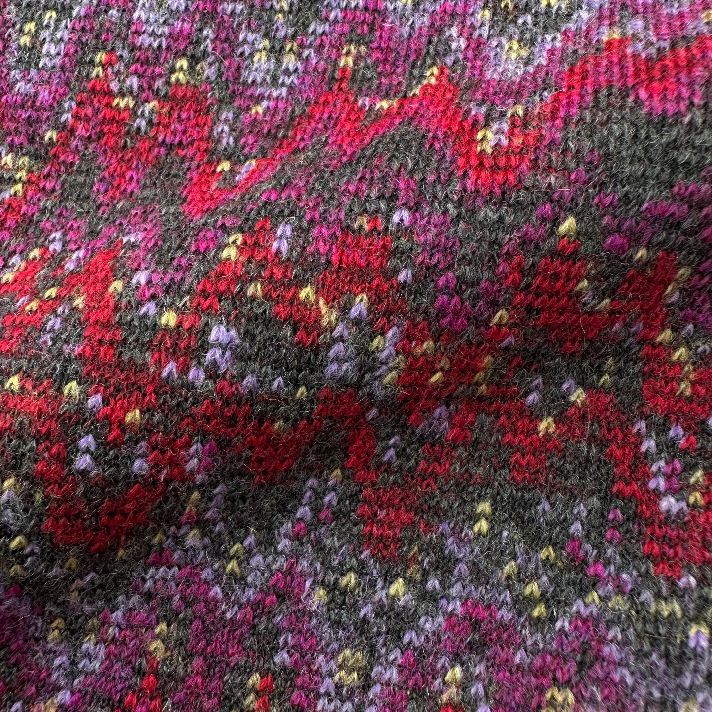 Zig Zag Knitted Fabric
