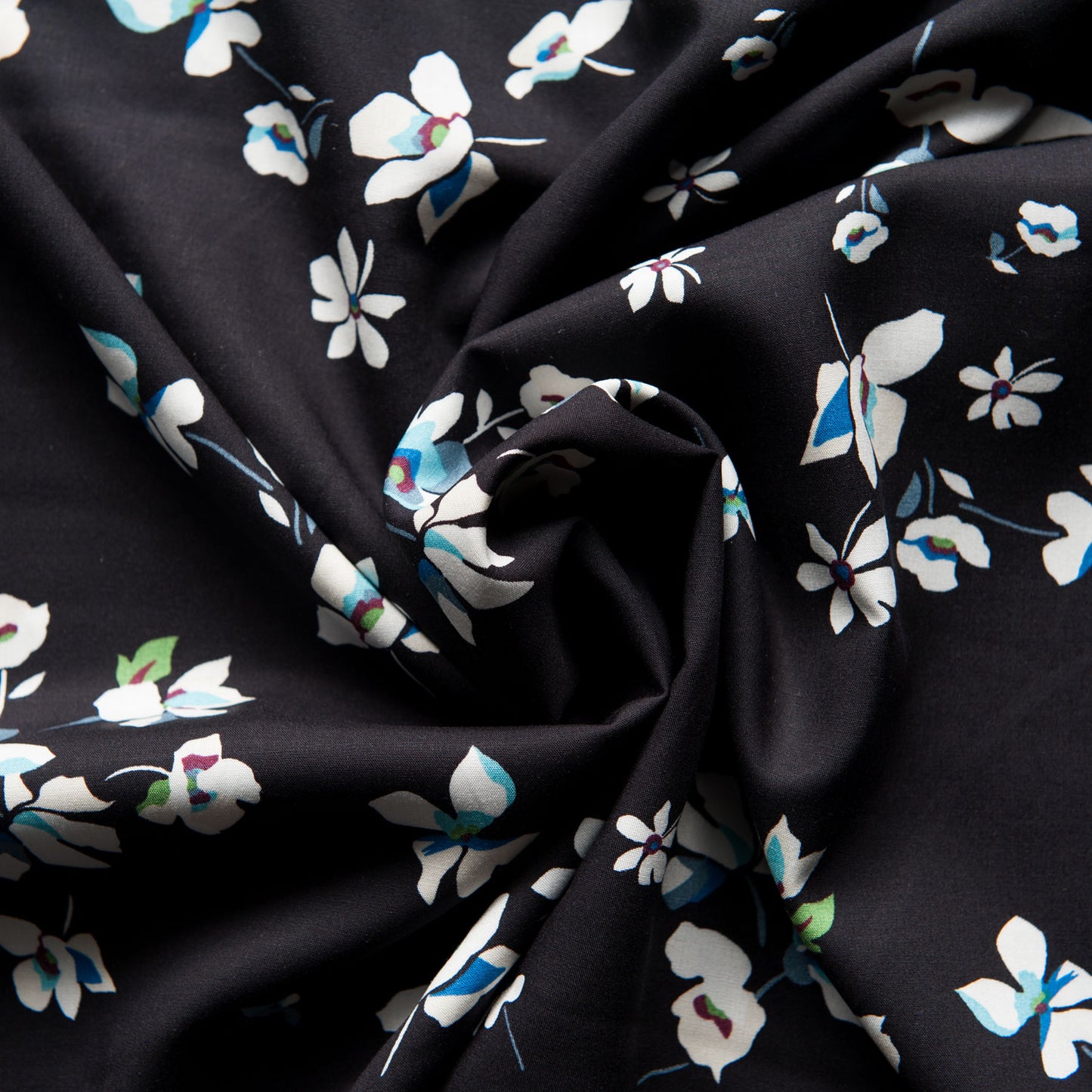 Adeline Viscose in Black