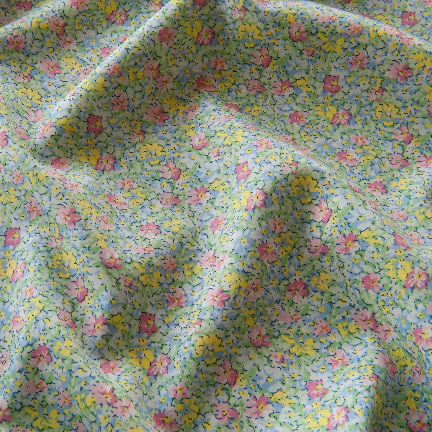 Deborah Pima Cotton Lawn Fabric in Pastels