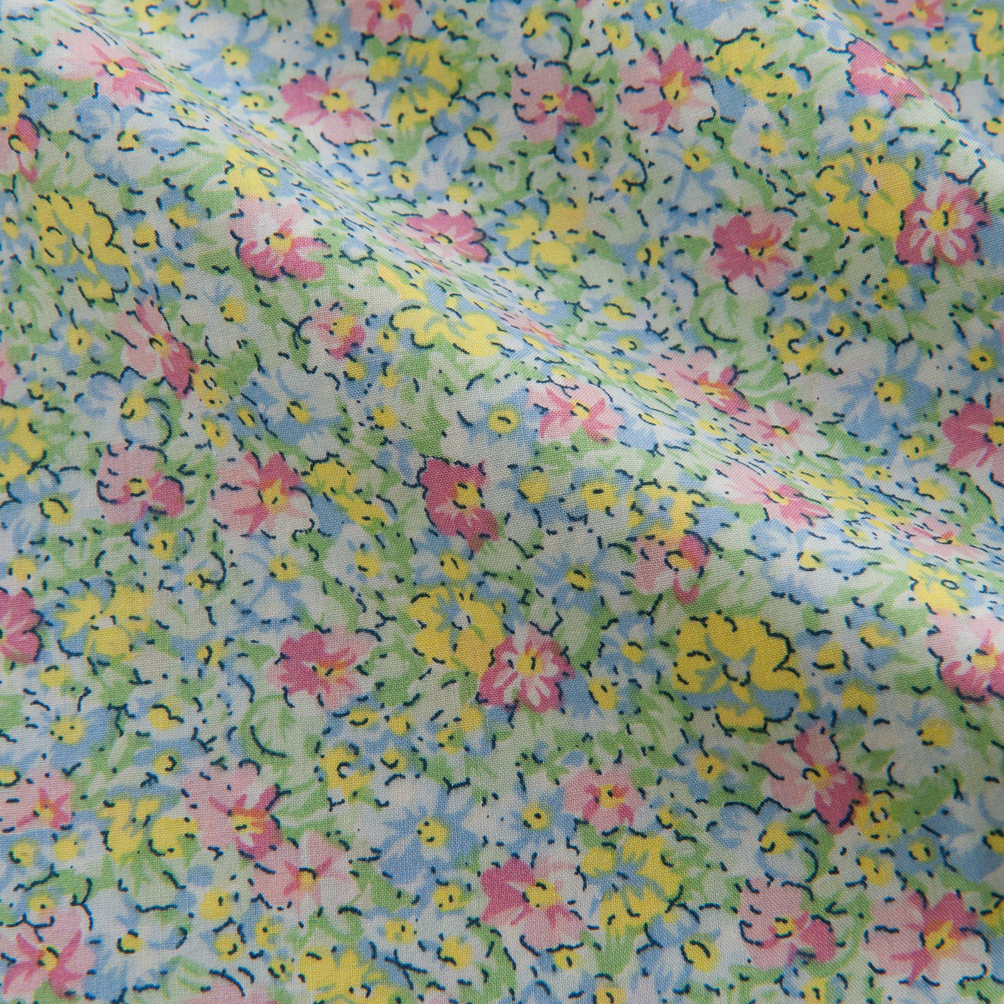 Deborah Pima Cotton Lawn Fabric in Pastels