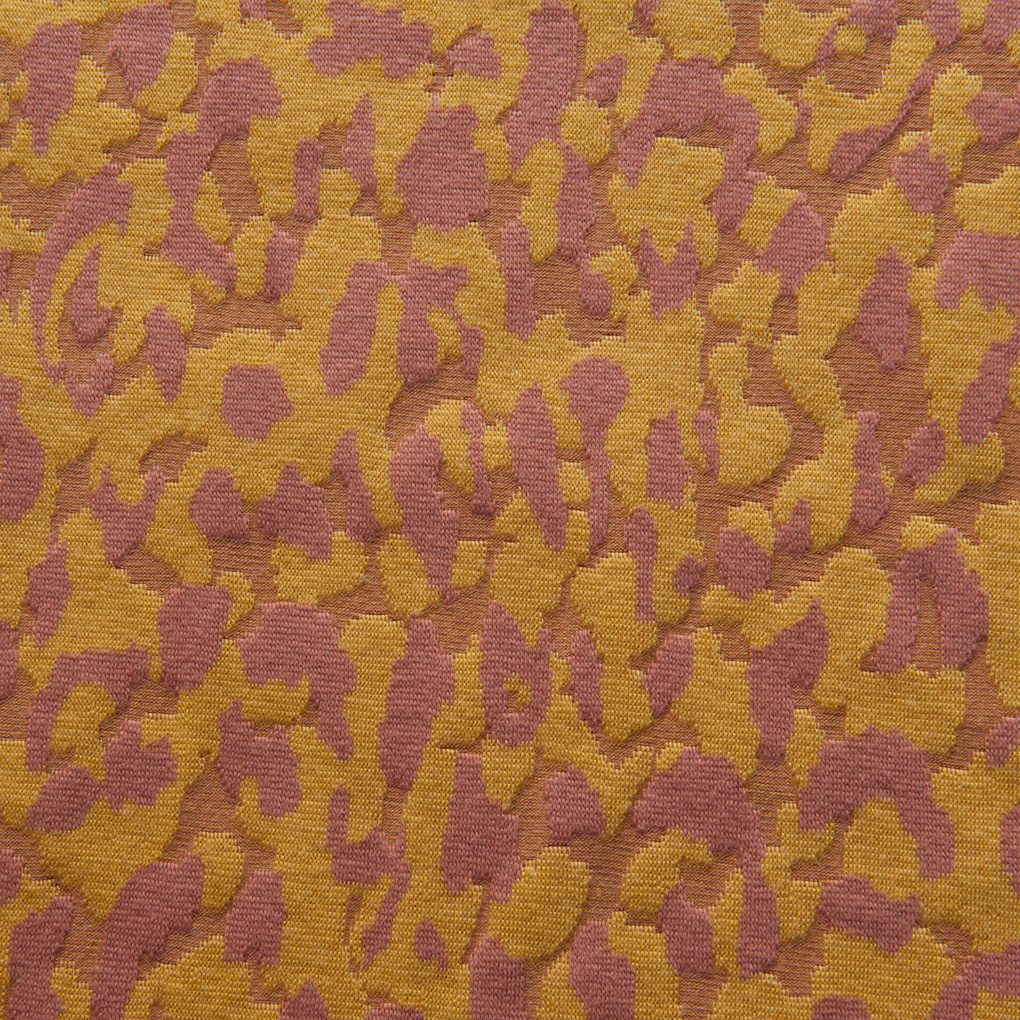 Edith Jacquard Jersey in Mustard