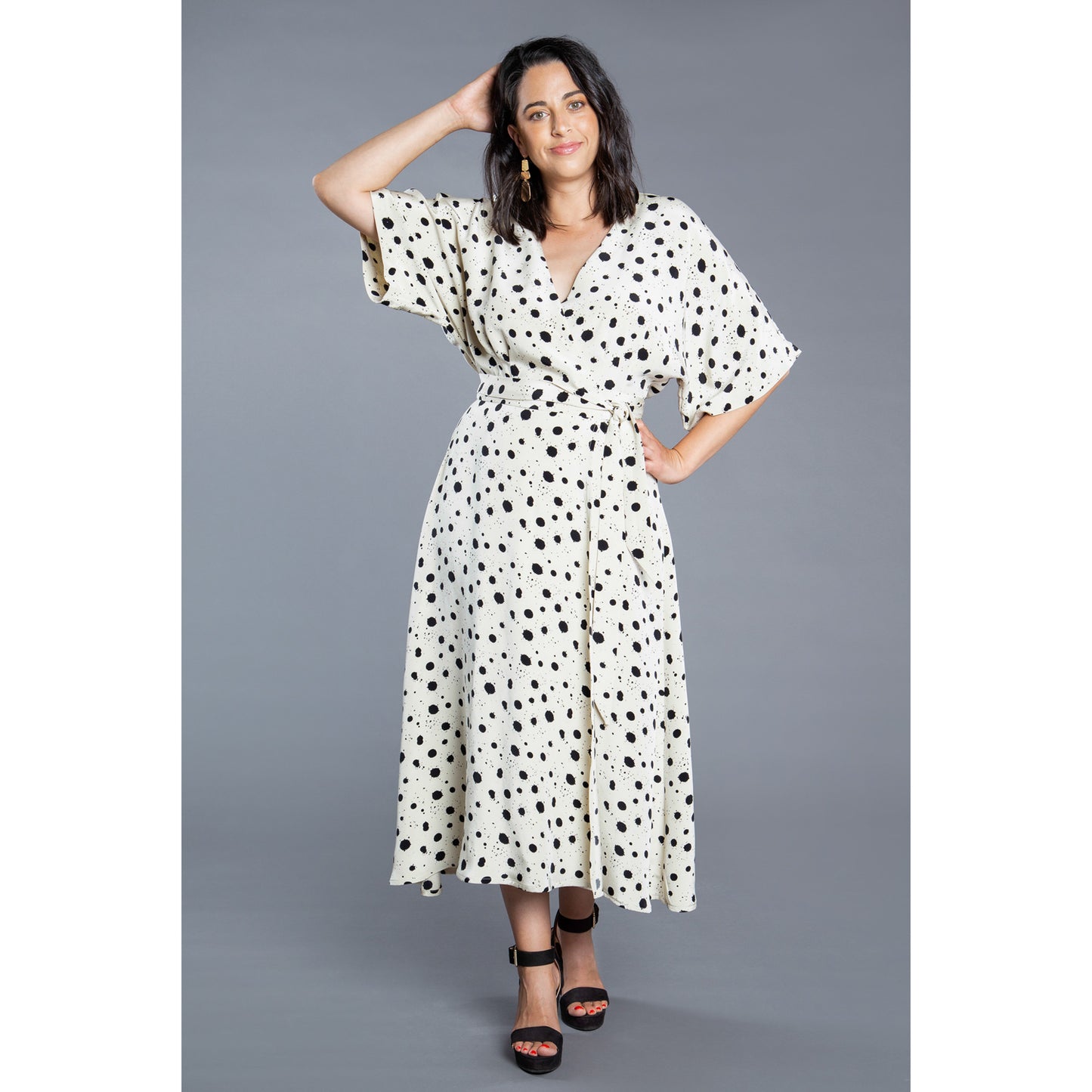 Elodie Wrap Dress Sewing Pattern - Closet Core Patterns
