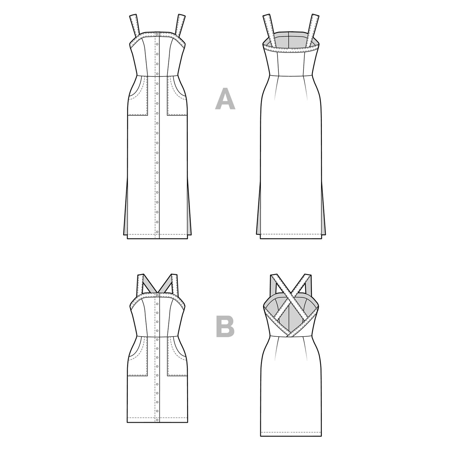 Fiona Sundress Sewing Pattern - Closet Core Patterns