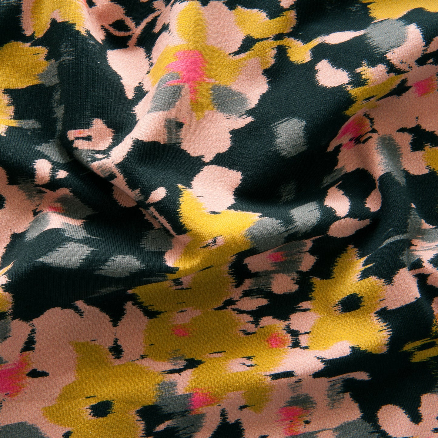 Flowers Fuzz Organic Cotton Jersey