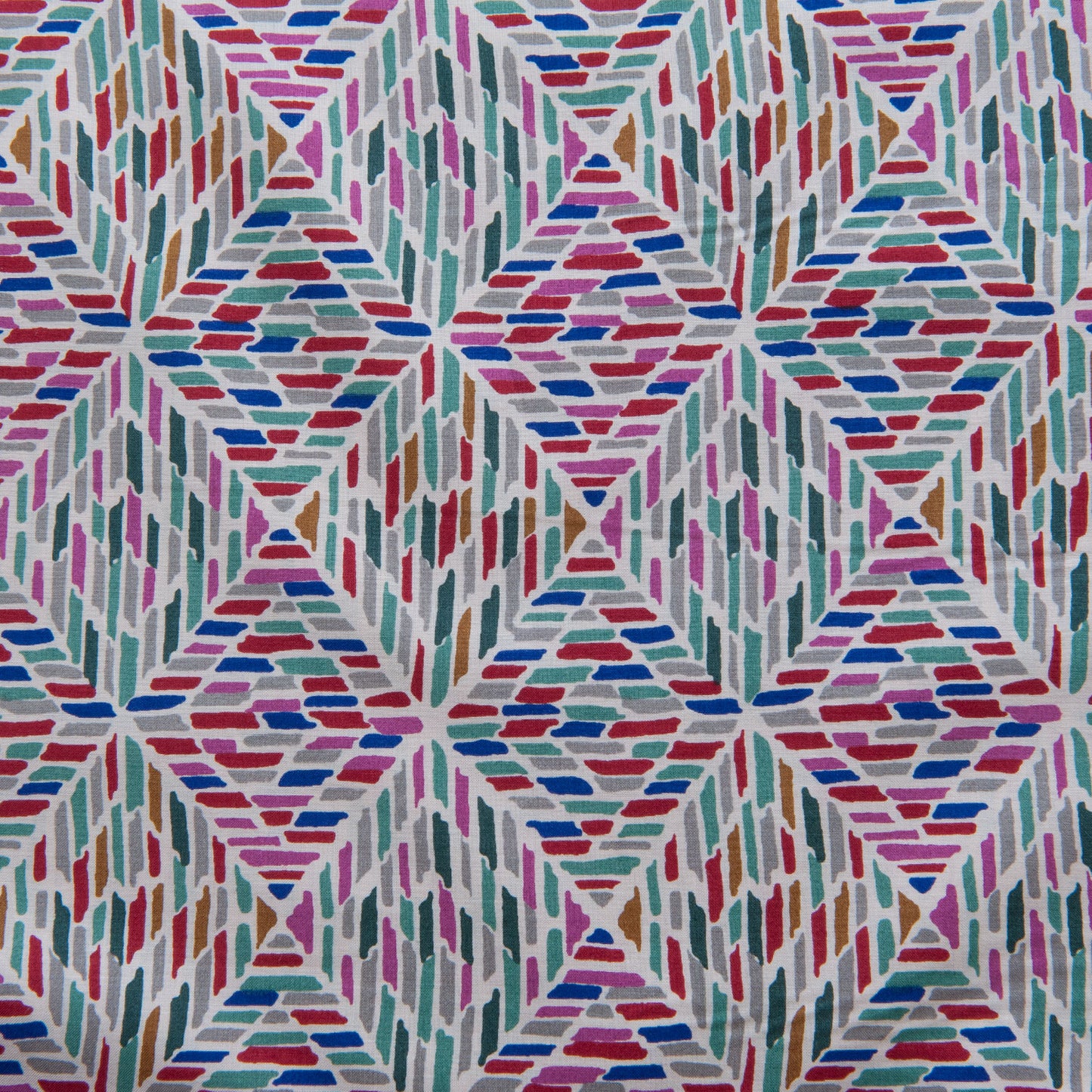 Geometric Pima Cotton Lawn