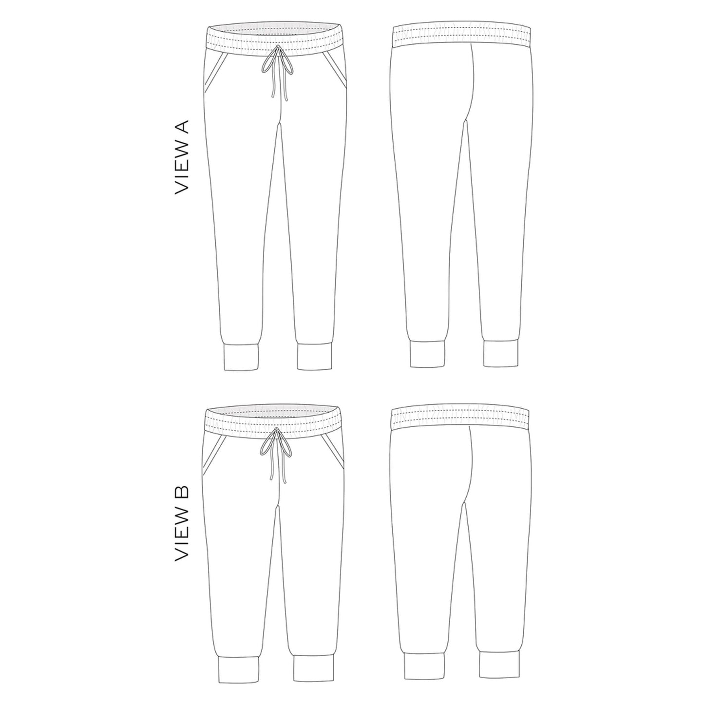 Hudson Pant Sewing Pattern - True Bias