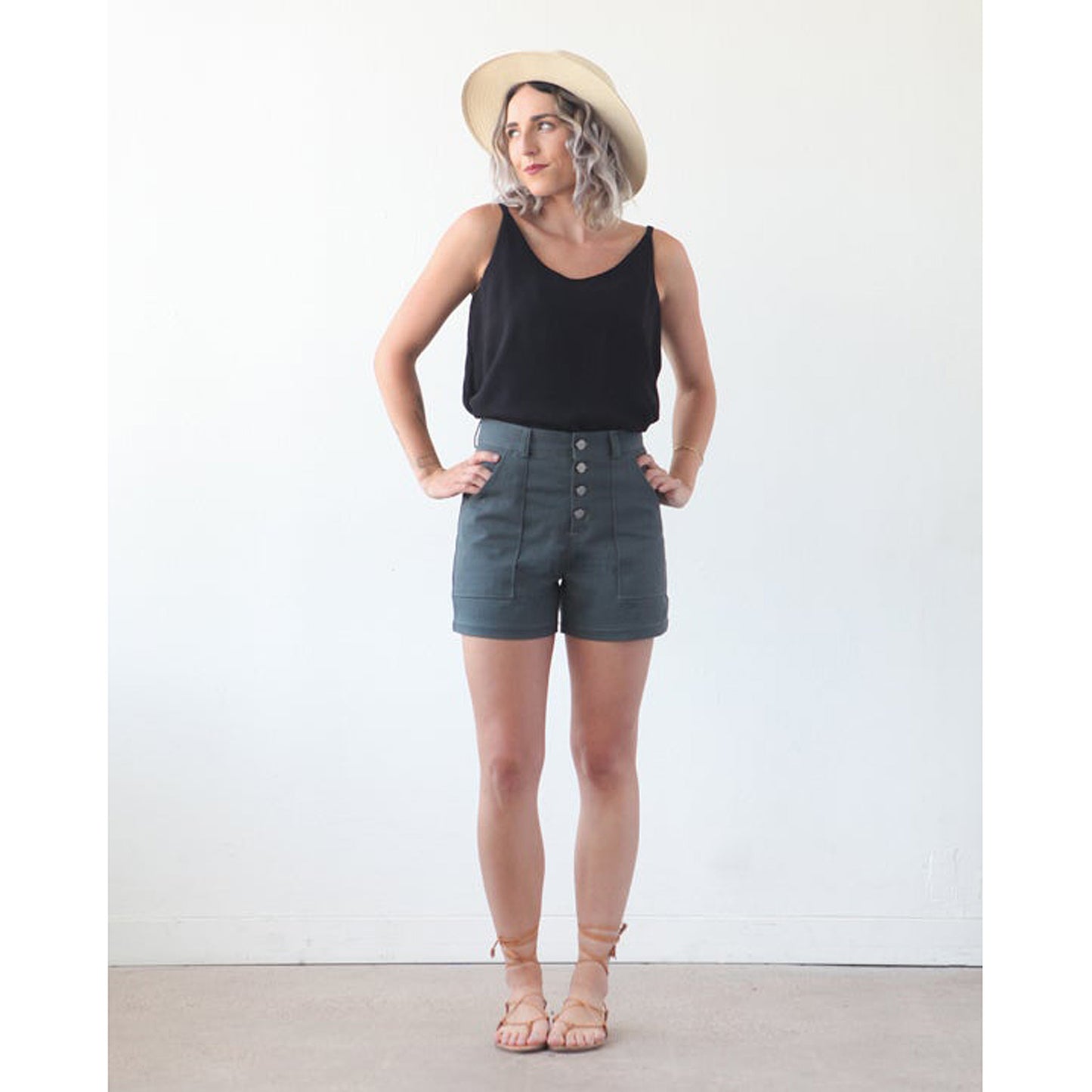 Lander Pants & Shorts Sewing Pattern - True Bias