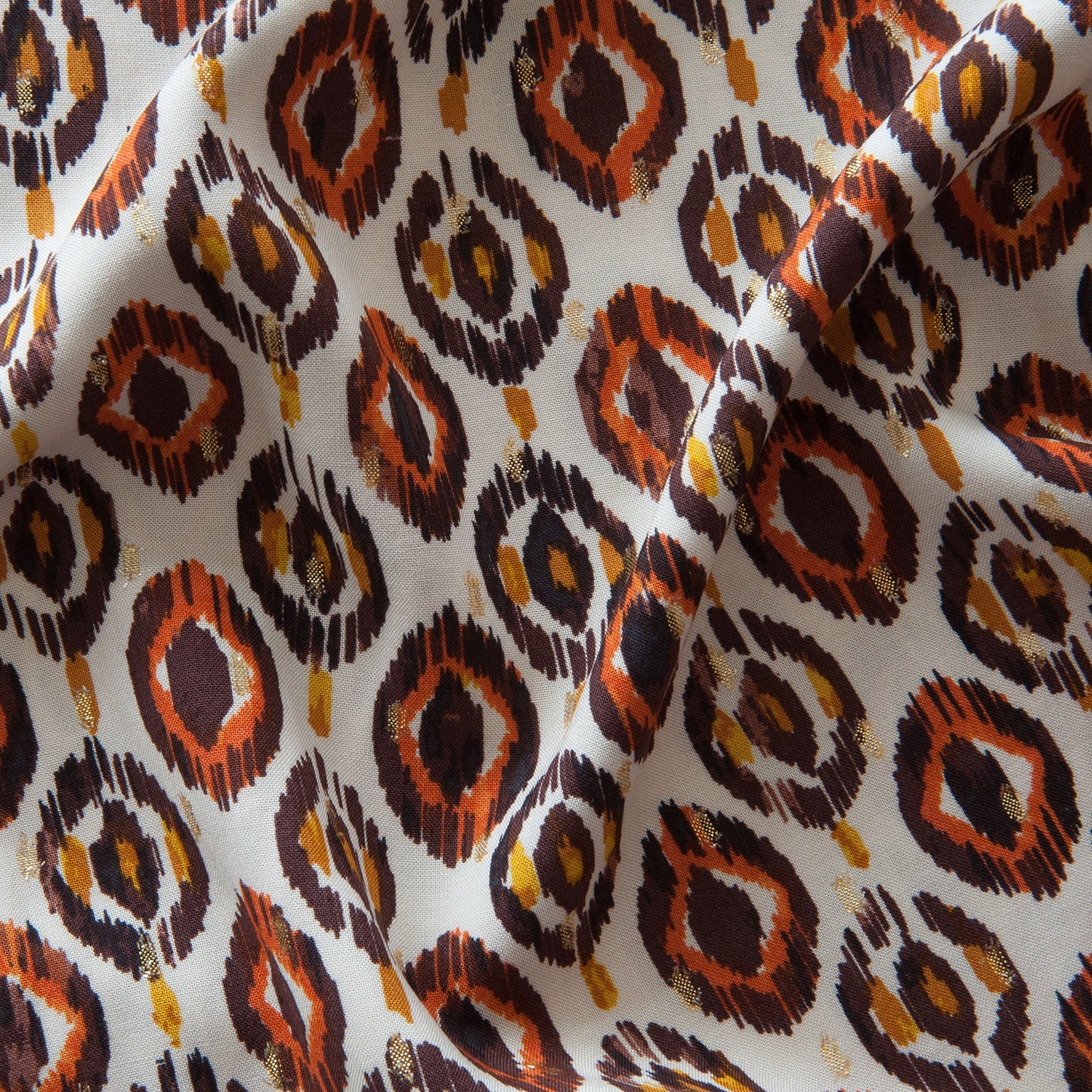 Lulu Viscose Lurex in Sand - 1.5m