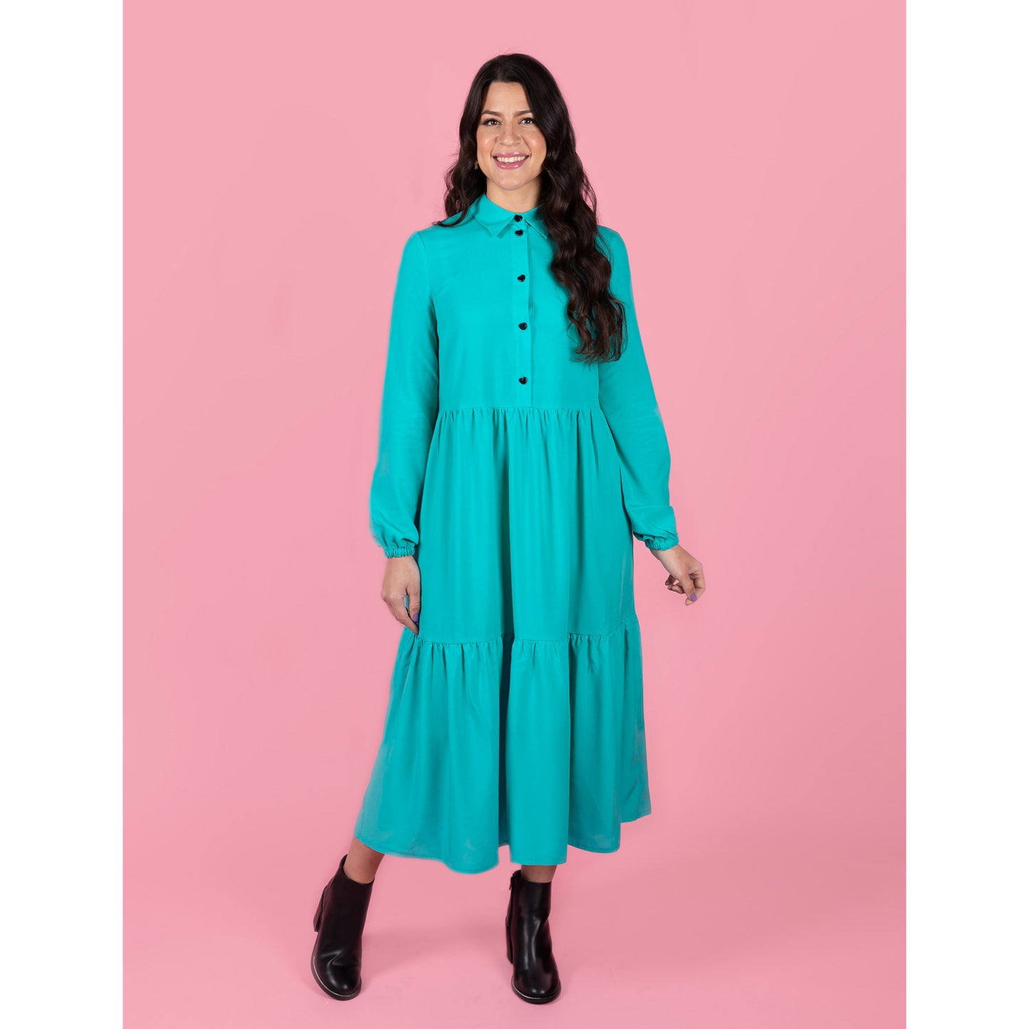 Lyra Shirt Dress Sewing Pattern - Tilly and the Buttons (Old Version, UK Size 6 - 24)