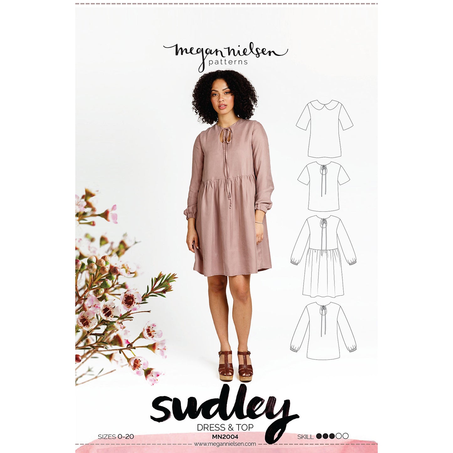 Sudley Dress and Top Sewing Pattern - Megan Nielsen Patterns